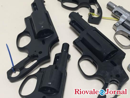 Armas apreendidas