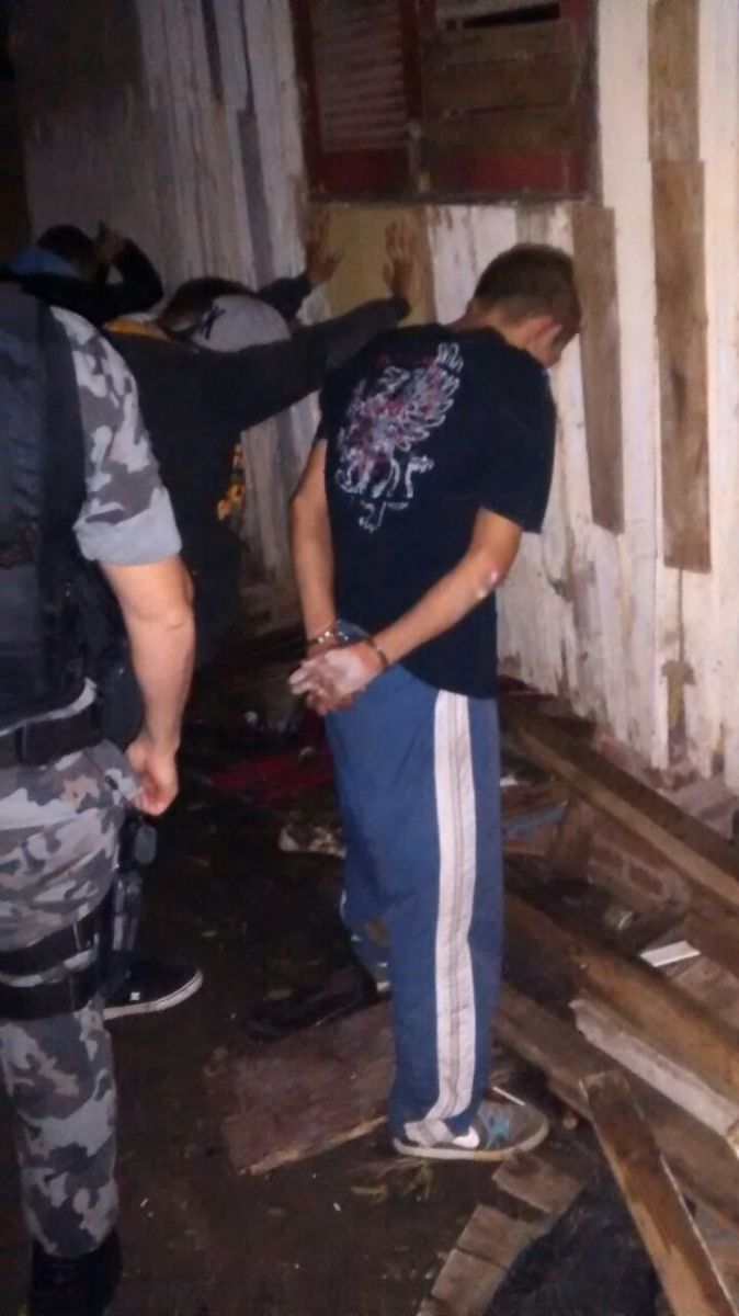 Envolvidos foram autuados em flagrante