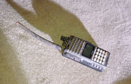 Rádio apreendido captava sinal da polícia