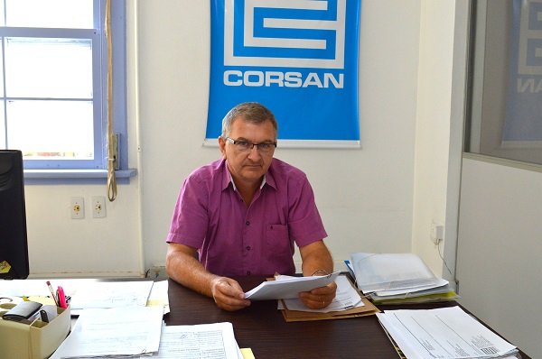 Armin Neri Haupt, gerente da Corsan: 