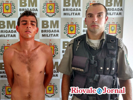 Indivíduo foi localizado minutos depois do assalto