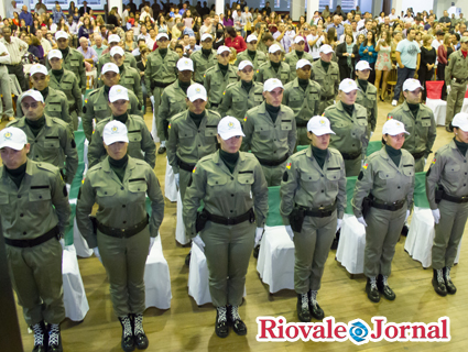No total, 159 Policiais Militares e 46 Bombeiros serão formados