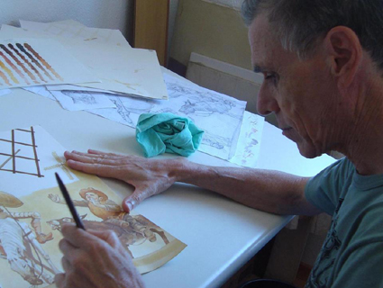 Hugo Braz vai expor 60 obras suas