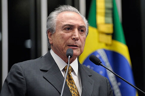 Michel Temer, vice-presidente da Rep̼blica