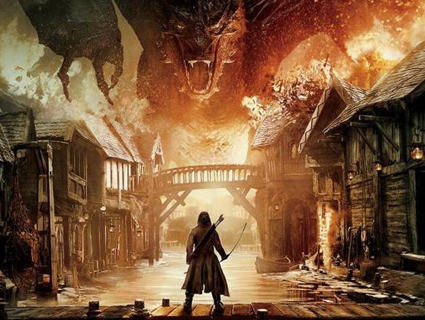A fúria do dragão Smaug é despertada