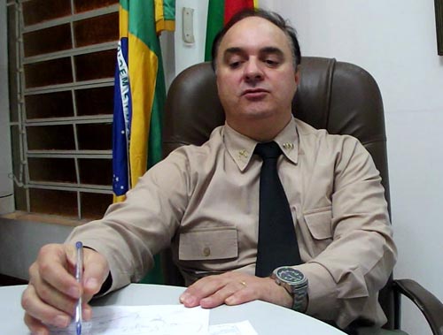 Comandante Regional da BM, Valmir José dos Reis diz que, apesar das dificuldades, os bons resultados devem ser ressaltados