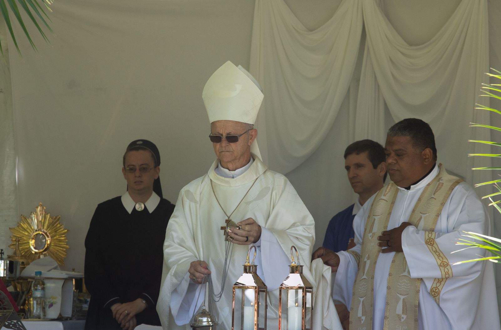 Missa Campal foi realizada por Dom Aloísio Dilli
