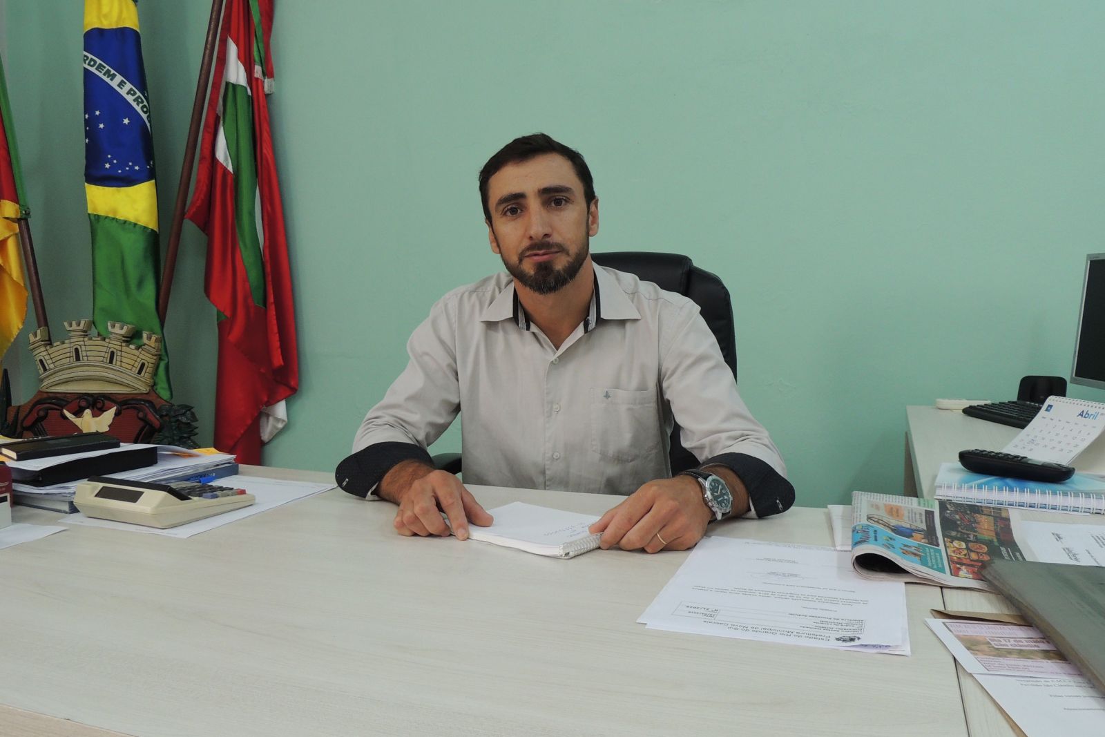 Prefeito confirma o crescimento do município e projeta progresso 