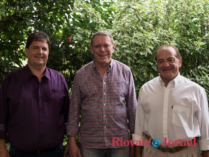 Gerson Vargas, Telmo Kirst e Osmar Severo