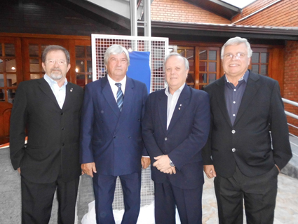 Norberto Raul Haas, Adilo Rehbein, Valdir Bruxel e Rugart Kanitz