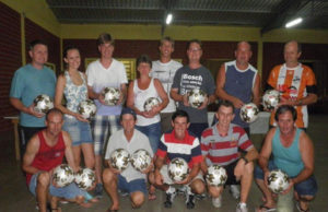 Monte Alverne: Campeonato inova com bolas personalizadas