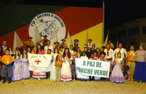 Lanceiros celebrou a Paz de Ponche Verde