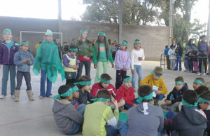 Tribos mobilizam escolas em favor da cidadania