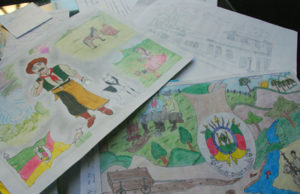 Desenho e poesia para a Semana Farroupilha