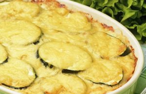 Gratinado de abobrinhas