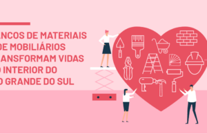 Bancos de materiais e de mobiliários transformam vidas