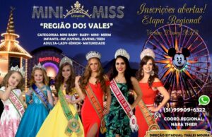 MINI MISS UNIVERSE CHEGA NA REGIÃO DOS VALES E SELECIONA CANDIDATAS PARA A ETAPA VENÂNCIO AIRES