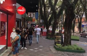 Região de Santa Cruz registra índice de isolamento social de 35%