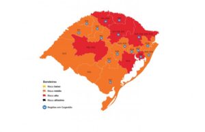 Santa Cruz do Sul mantém bandeira laranja