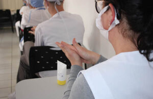 Capacitação reforça a importância da higienização de mãos