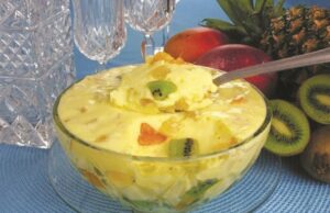 Mousse Salada de Frutas