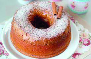 Bolo churros invertido