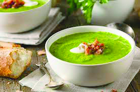 Caldo de ervilha e linguiça