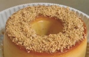 Pudim de paçoca