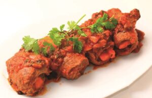 Bife à rolê na cerveja preta