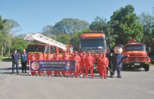 Bombeiro Mirim promove ações de prevenção para as crianças