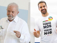 Lula na presidência e Eduardo Leite no governo do RS