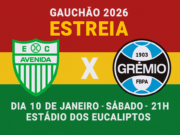 Vai começar a peleia | Ingressos à venda para estreia do Avenida no Gauchão