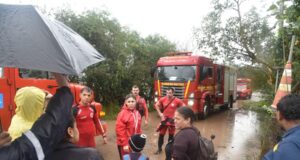 Alagamentos | Nível do Rio Pardinho recua e não atinge Navegantes