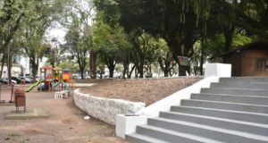 Intervenções | Área de lazer da Praça Getúlio Vargas já pode ser utilizada novamente