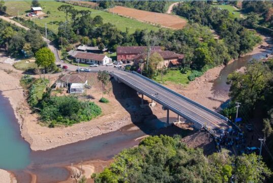 Sinimbu | Nova ponte reforça segurança e mobilidade na RSC-471