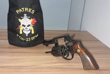 Prisão foi realizada por guarnição da Patrulha Especial (Patres)