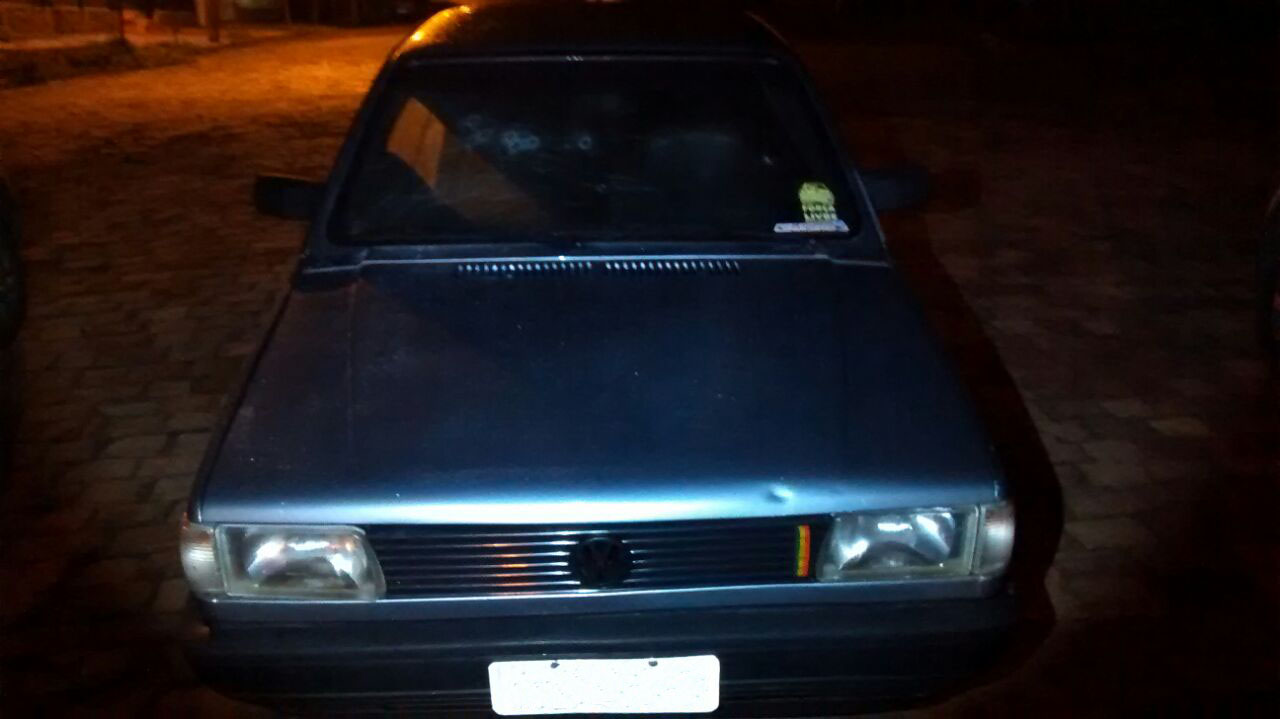 Veículo utilizado pelos assaltantes