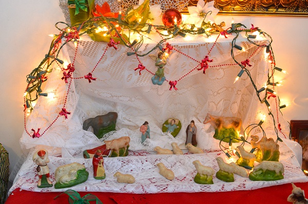 O presépio não pode faltar