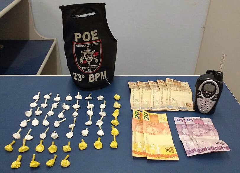 Entorpecente foi encontrado dentro de uma residência