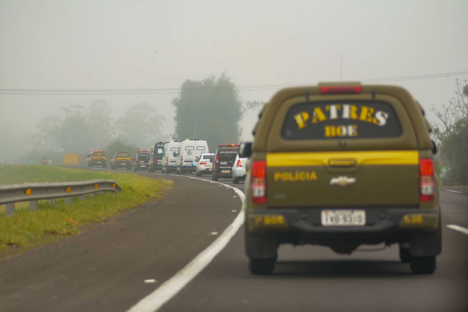 Mais de três mil homens, de 20 instituições, foram mobilizados para a Operação Pulso Firme
