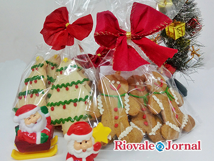 Evento contará com uma feira de bolachas natalinas produzidas por moradores de Linha Santa Cruz