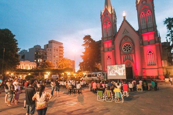 CineSolar realizado em Veranópolis - RS