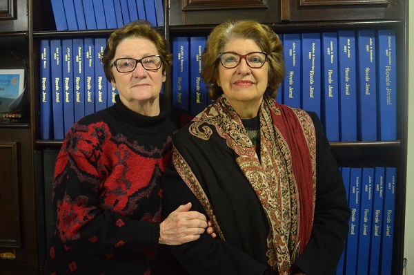 Lorena Schuller e Marlene Boesing estão à frente do Grupo de Ação Comunitária (GAC) Flora Dorneles 