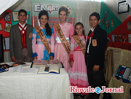 5ªRT, com sede em Santa Cruz do Sul, trouxe o Enart para a Mostra Folclórica