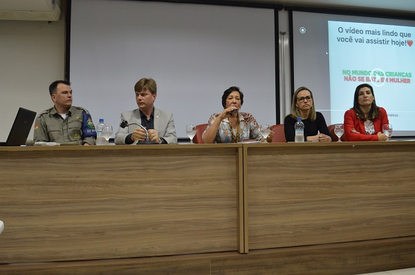 Representantes dos órgãos de segurança de Santa Cruz do Sul marcaram presença no evento  