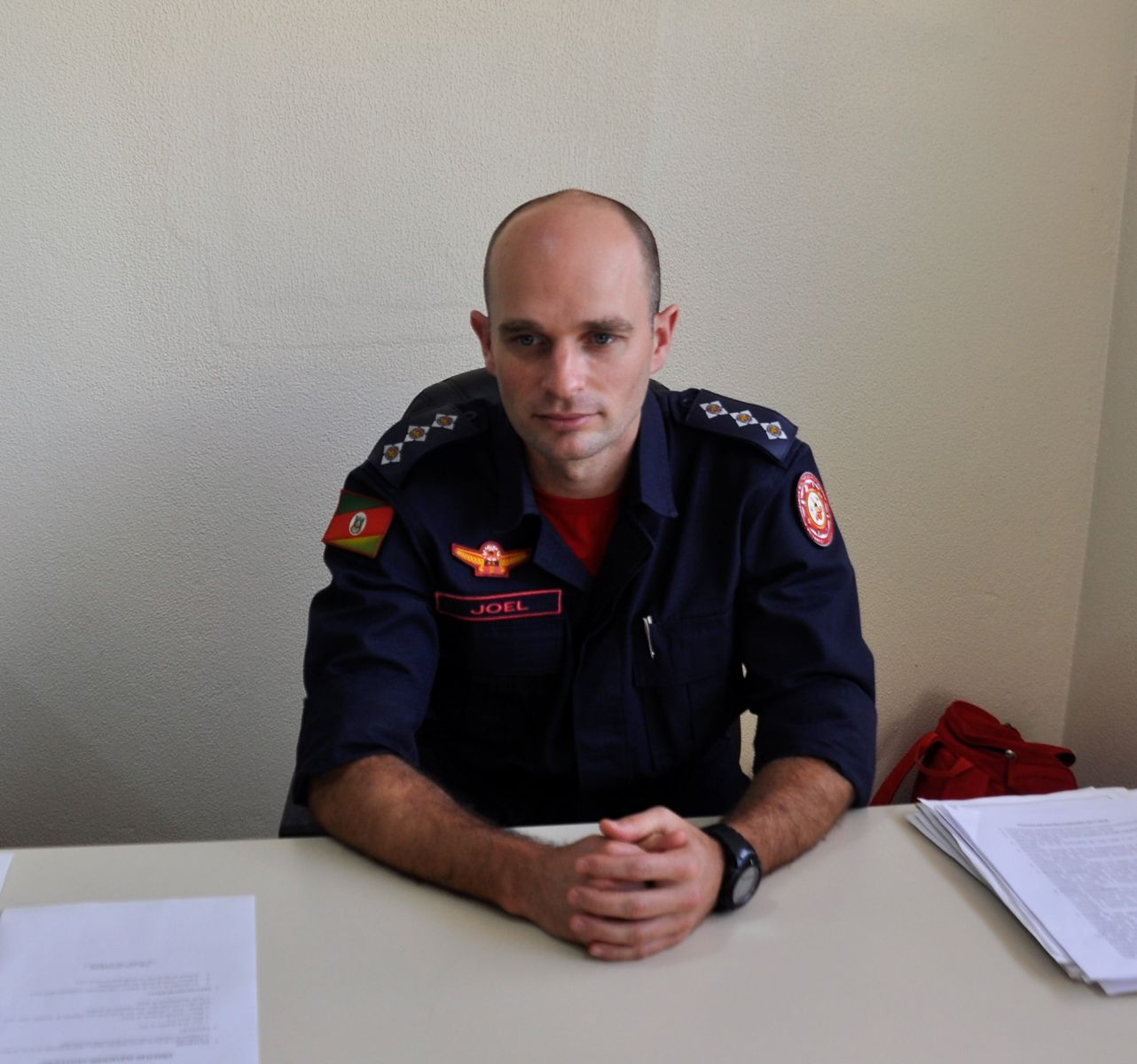 Capitão Joel pede que a população tenha responsabilidade ao chamar o serviço, para evitar o disperdício de recursos públicos