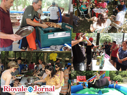 Funcionários do banco e colaboradores se reúnem com a proposta de se integrarem