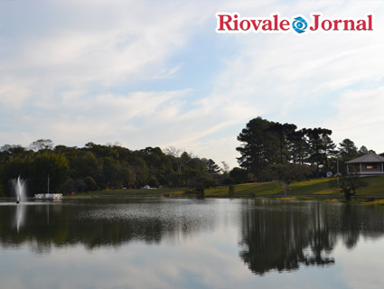 Lago Ž utilizado como cen‡rio para filmagens e fotos