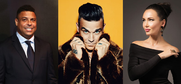 Pentacampeão Ronaldo, cantor Robbie Williams e soprano Aida Garifullina: atrações da cerimônia de abertura
