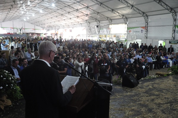 Abertura da Expoagro aconteceu na manhã dessa terça-feira